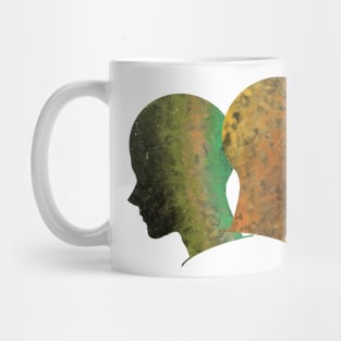 Burst Silhouette of Mindfulness Mug